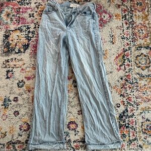 Hollister Light Blue Straight Leg Pants